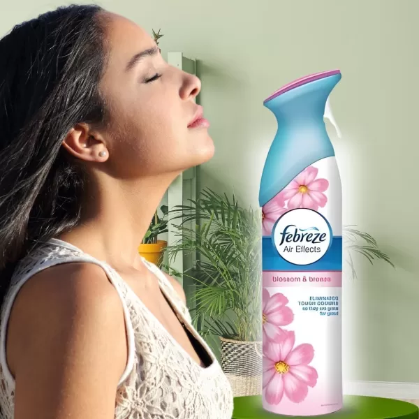 Febreze Air Freshener and Odor Eliminator Spray, Linen &amp; Sky and Hawaiian Aloha Scents, 8.8oz )