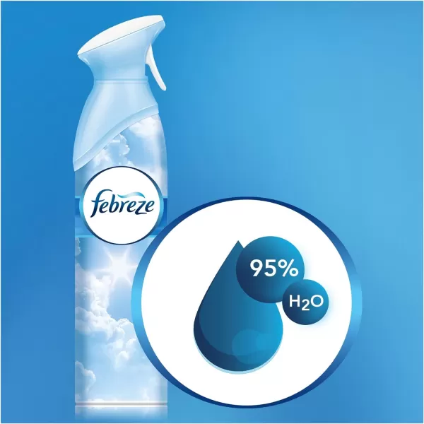 Febreze Air Freshener and Odor Eliminator Spray, Linen &amp; Sky and Hawaiian Aloha Scents, 8.8oz )