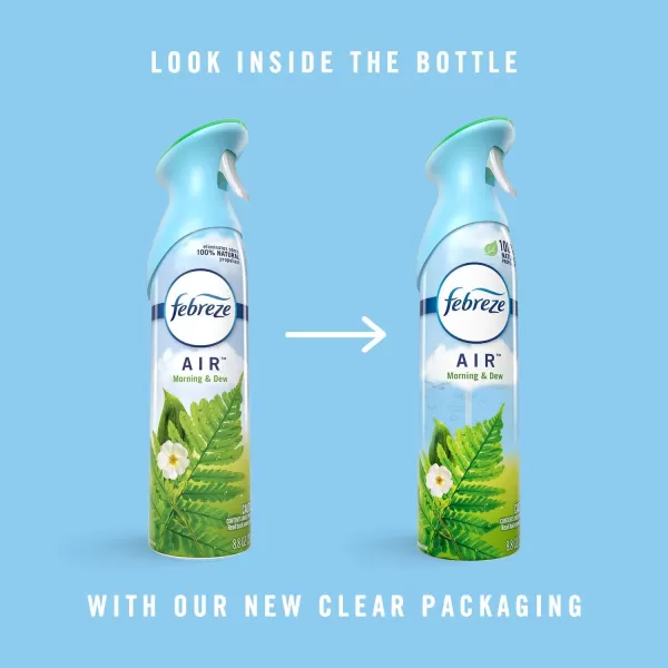 Febreze Air Freshener and Odor Eliminator Spray, Linen &amp; Sky and Hawaiian Aloha Scents, 8.8oz )