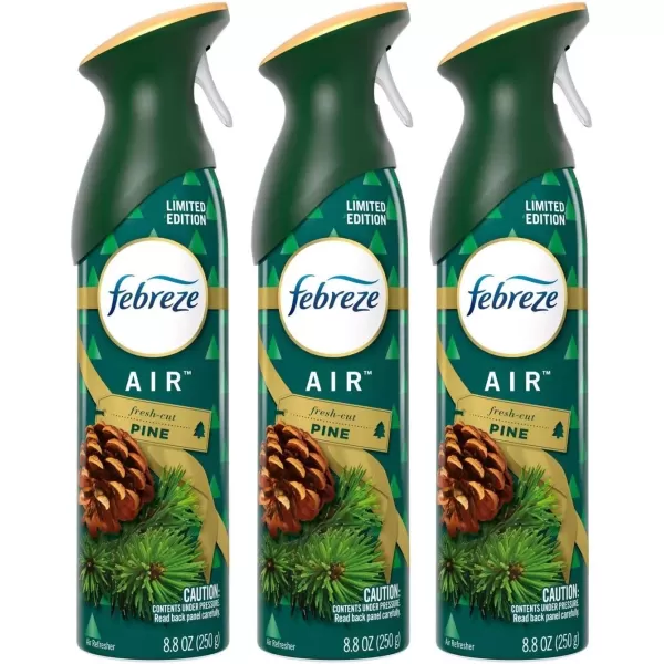 Febreze Air Freshener and Odor Eliminator Spray, Linen &amp; Sky and Hawaiian Aloha Scents, 8.8oz )