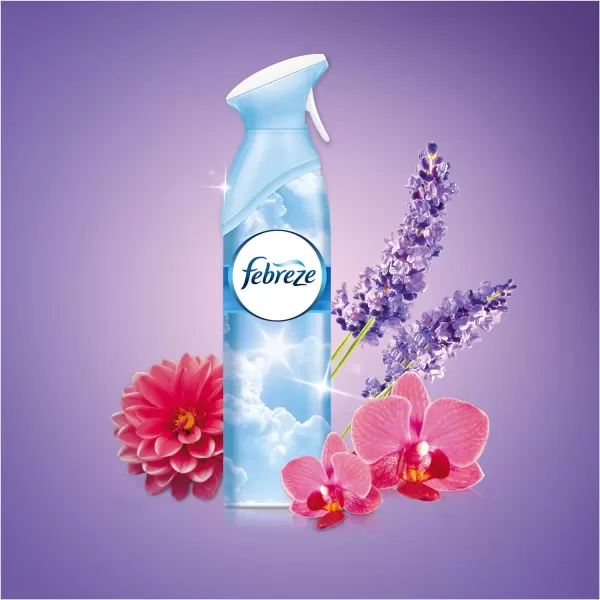 Febreze Air Freshener and Odor Eliminator Spray, Linen &amp; Sky and Hawaiian Aloha Scents, 8.8oz )