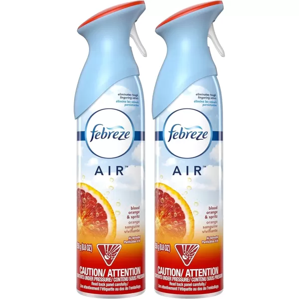 Febreze Air Freshener and Odor Eliminator Spray, Linen &amp; Sky and Hawaiian Aloha Scents, 8.8oz )