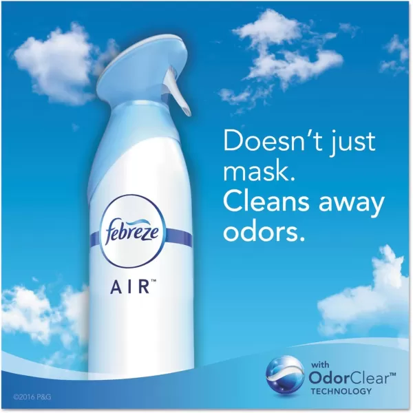 Febreze Air Freshener and Odor Eliminator Spray, Linen &amp; Sky and Hawaiian Aloha Scents, 8.8oz )