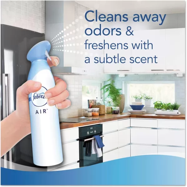 Febreze Air Freshener and Odor Eliminator Spray, Linen &amp; Sky and Hawaiian Aloha Scents, 8.8oz )