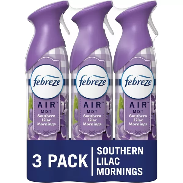 Febreze Air Freshener and Odor Eliminator Spray, Linen &amp; Sky and Hawaiian Aloha Scents, 8.8oz )