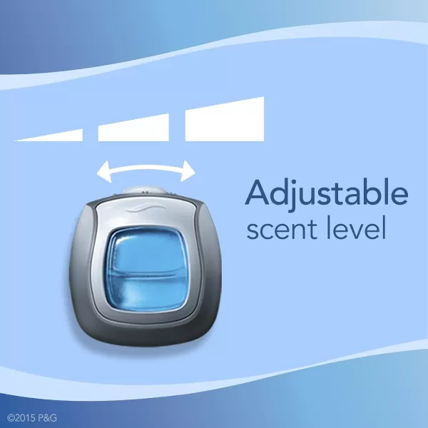 Febreze Car Air Freshener Vent Clip Gain Original Scent, 06 oz. Car Vent Clip, 2 Count)