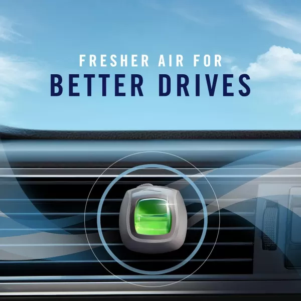 Febreze Car Air Freshener Vent Clip Gain Original Scent, 06 oz. Car Vent Clip, 2 Count)