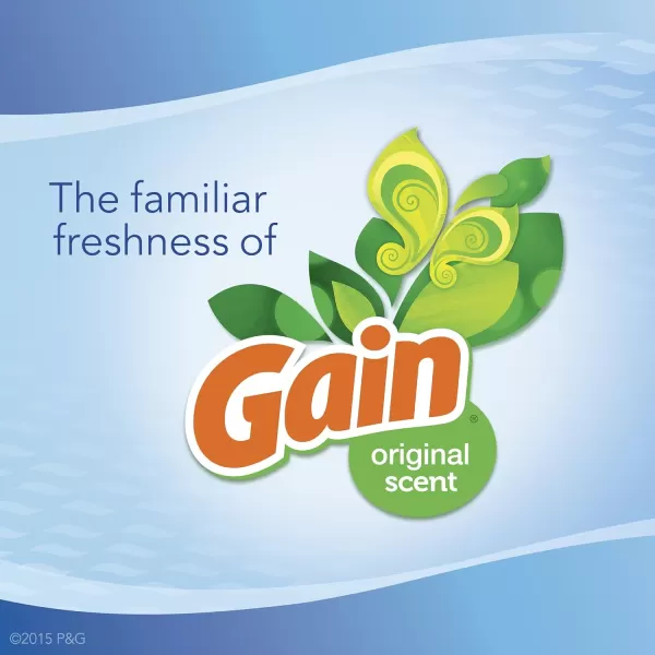 Febreze Car Air Freshener Vent Clip Gain Original Scent, 06 oz. Car Vent Clip, 2 Count)