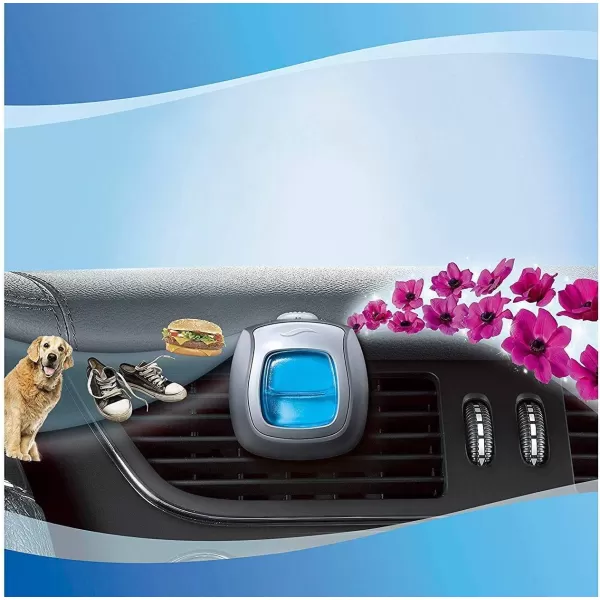 Febreze Car Air Freshener Vent Clips, 2 Linen &amp; Sky and 2 Hawaiian Aloha scents, 4 total clips)