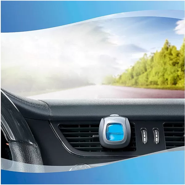 Febreze Car Air Freshener Vent Clips, 2 Linen &amp; Sky and 2 Hawaiian Aloha scents, 4 total clips)