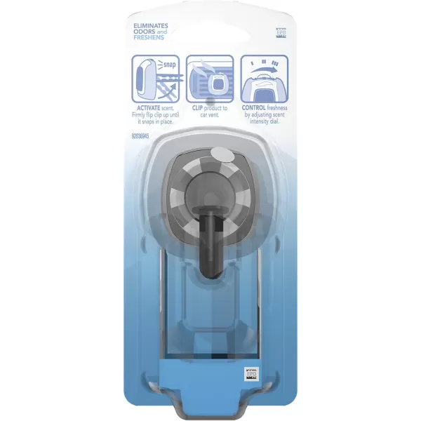 Febreze Car Air Freshener Vent Clips, 2 Linen &amp; Sky and 2 Hawaiian Aloha scents, 4 total clips)