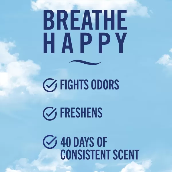 Febreze Car Air Freshener Vent Clips, 2 Linen &amp; Sky and 2 Hawaiian Aloha scents, 4 total clips)