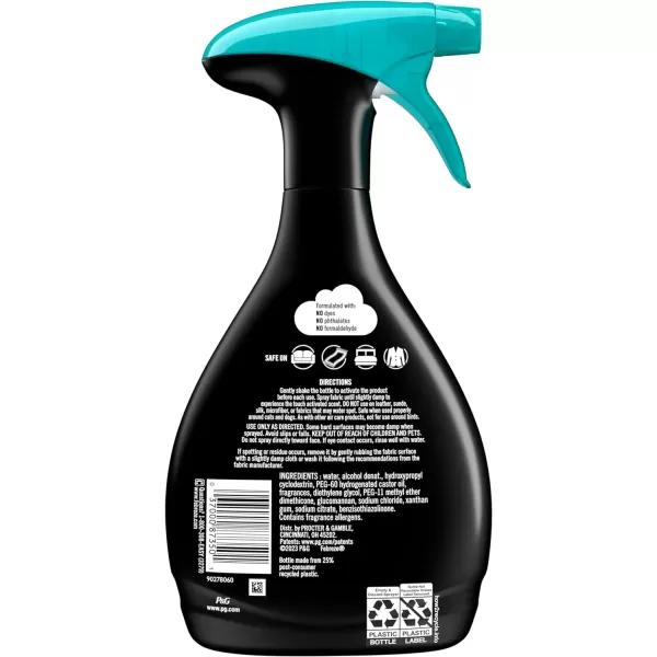 Febreze Fabric Spray, Unstopables Touch Fabric Refresher Spray, Odor Fighter for Strong Odor, Fresh &amp; Paradise, 16.9 Oz )