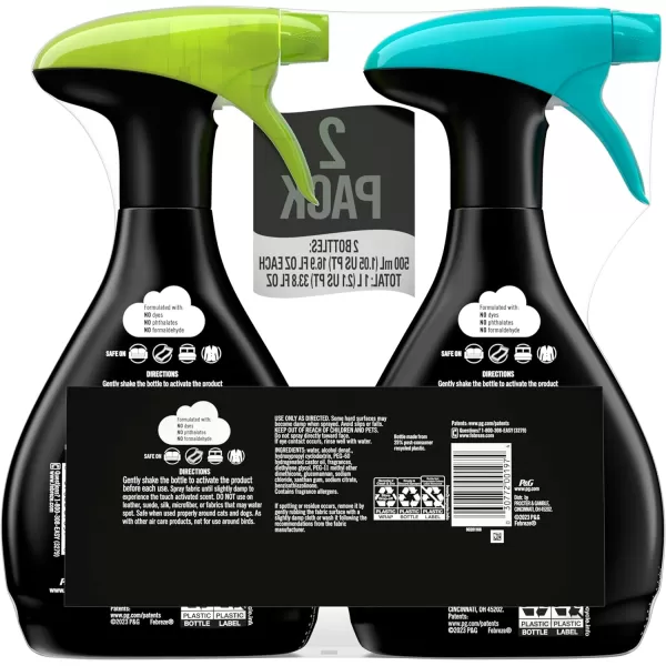 Febreze Fabric Spray, Unstopables Touch Fabric Refresher Spray, Odor Fighter for Strong Odor, Fresh &amp; Paradise, 16.9 Oz )
