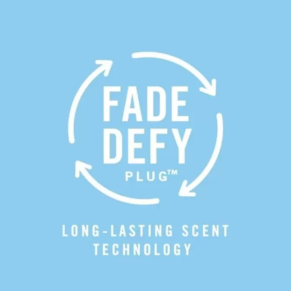 Febreze Odor-Fighting Fade Defy PLUG Air Freshener, Mountain, Ocean, Amber,  .87 fl. oz. Oil Refills)