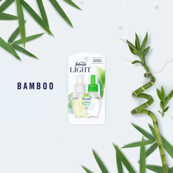 Febreze PLUG, Bamboo, Starter Kit &amp;  .87 fl. oz. Refills