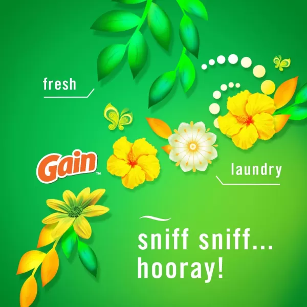 Febreze Plug In Air Fresheners For Home, Air Freshener Plug In, Gain Scent, Odor Fighter for Strong Odors, 1 Warmer + 2 Oil Refills