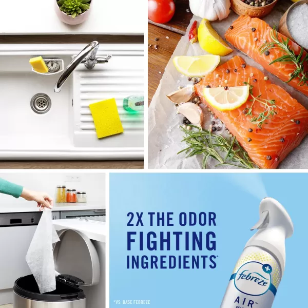 Febreze Room Air Fresheners, Home &amp; Kitchen Room Fresheners, Air Freshener Spray, Odor Fighter Air Freshener for Home, Fresh Lemon Scent, 8.8 oz. Aerosol Can )