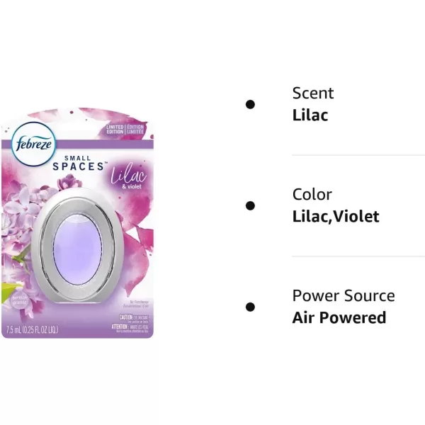 Febreze Small Spaces Air Freshener, Wild Berries, Odor Fighter for Strong Odors )