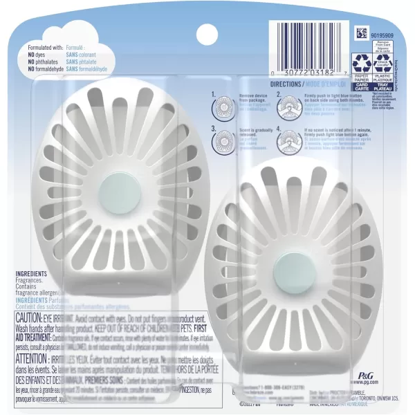 Febreze Small Spaces Air Freshener, Wild Berries, Odor Fighter for Strong Odors )