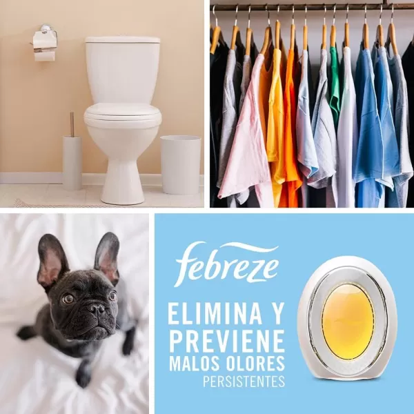 Febreze Small Spaces Air Freshener, Wild Berries, Odor Fighter for Strong Odors )
