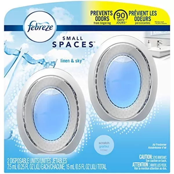 Febreze Small Spaces Air Freshener, Wild Berries, Odor Fighter for Strong Odors )