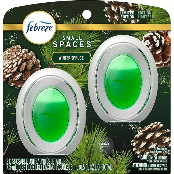 Febreze Small Spaces Air Freshener, Wild Berries, Odor Fighter for Strong Odors )
