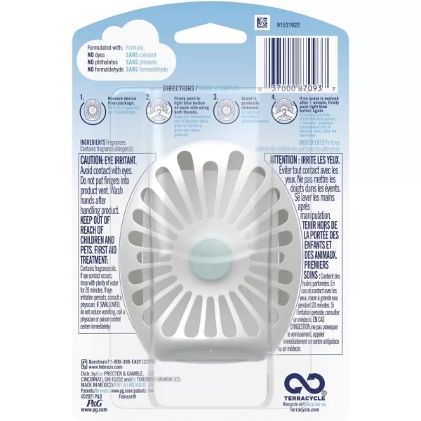 Febreze Small Spaces Air Freshener, Wild Berries, Odor Fighter for Strong Odors )