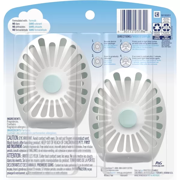 Febreze Small Spaces Air Freshener, Wild Berries, Odor Fighter for Strong Odors )