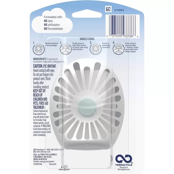 Febreze Small Spaces Air Freshener, Wild Berries, Odor Fighter for Strong Odors )