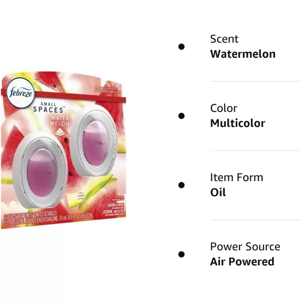 Febreze Small Spaces Air Freshener, Wild Berries, Odor Fighter for Strong Odors )