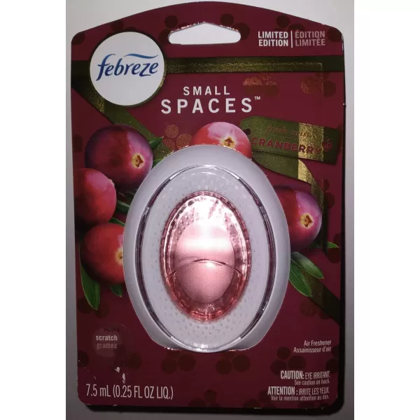 Febreze Small Spaces Air Freshener, Wild Berries, Odor Fighter for Strong Odors )