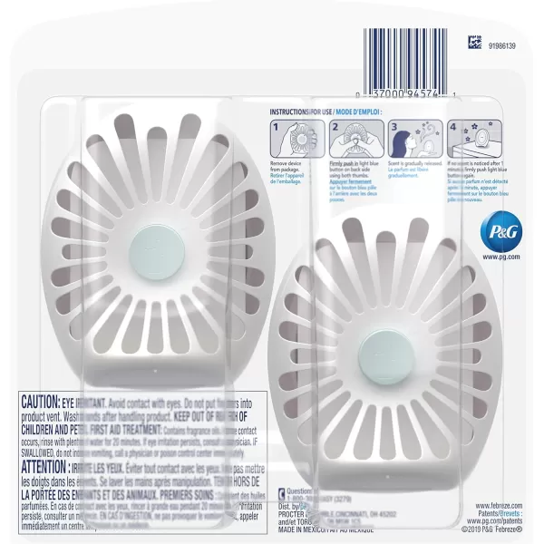 Febreze Small Spaces Air Freshener, Wild Berries, Odor Fighter for Strong Odors )