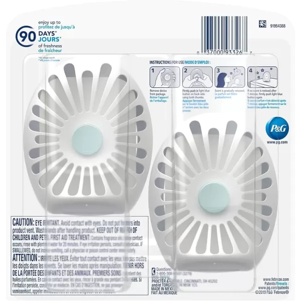 Febreze Small Spaces Air Freshener, Wild Berries, Odor Fighter for Strong Odors )