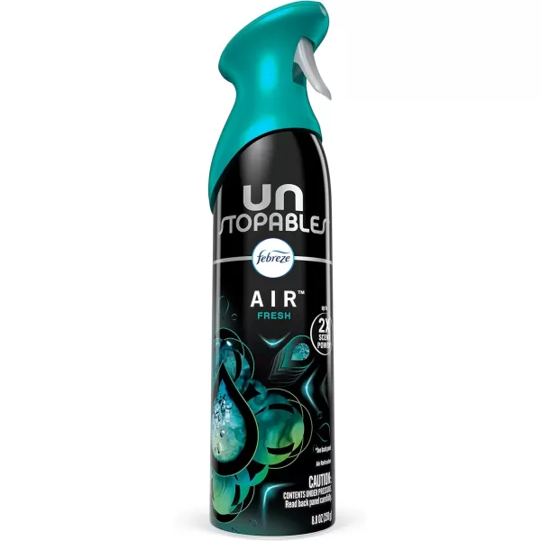 Febreze Unstopables Air Effects Odor-Fighting Air Freshener Paradise, 8.8 oz. Aerosol Can, Pack of 3)
