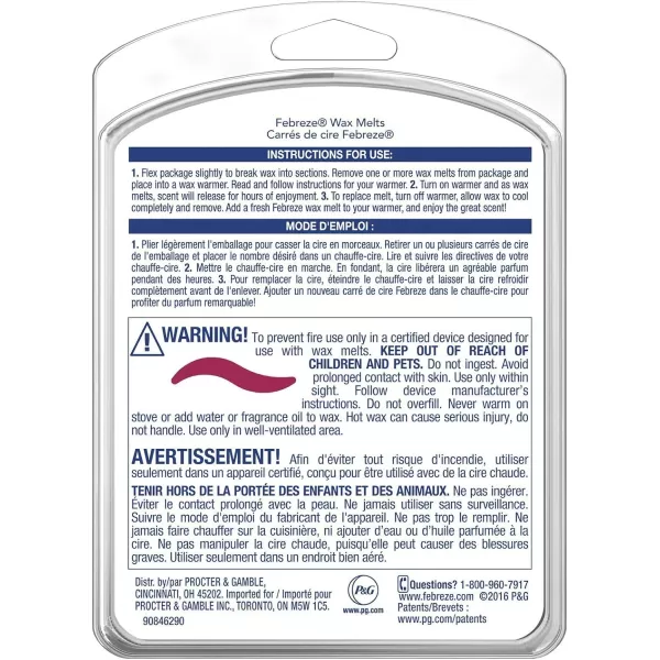 Febreze Wax Melts Fresh Baked Vanilla 6 count )