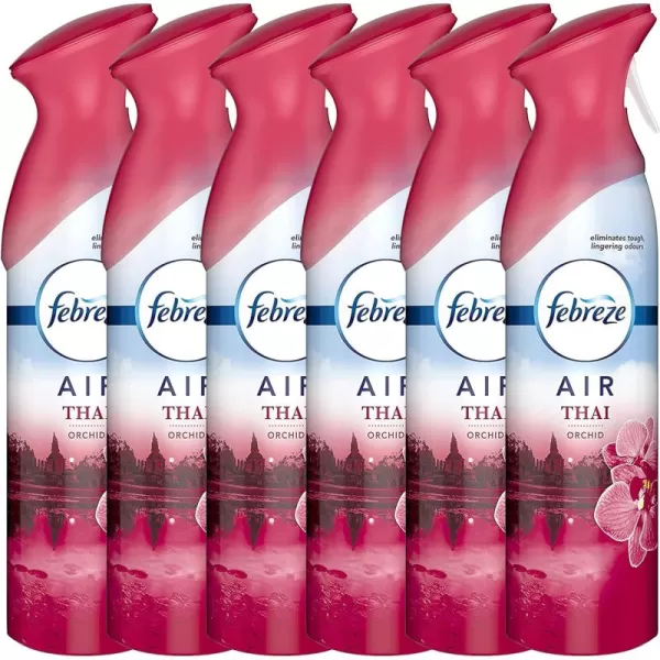 Febreze Air Freshener and Odor Eliminator Spray, Linen &amp; Sky and Hawaiian Aloha Scents, 8.8oz )
