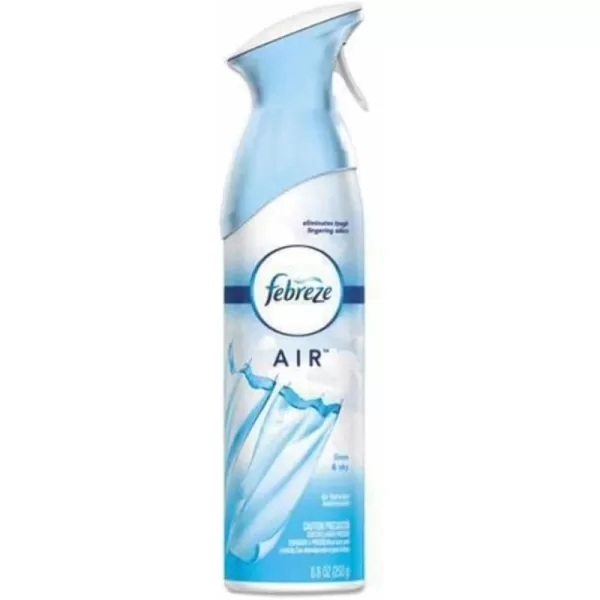 Febreze Air Freshener and Odor Eliminator Spray, Linen &amp; Sky and Hawaiian Aloha Scents, 8.8oz )