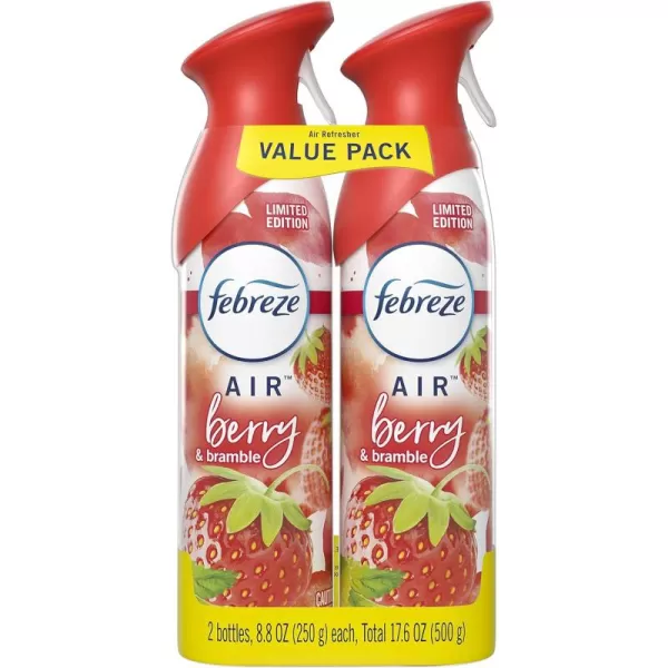 Febreze Air Freshener and Odor Eliminator Spray, Linen &amp; Sky and Hawaiian Aloha Scents, 8.8oz )