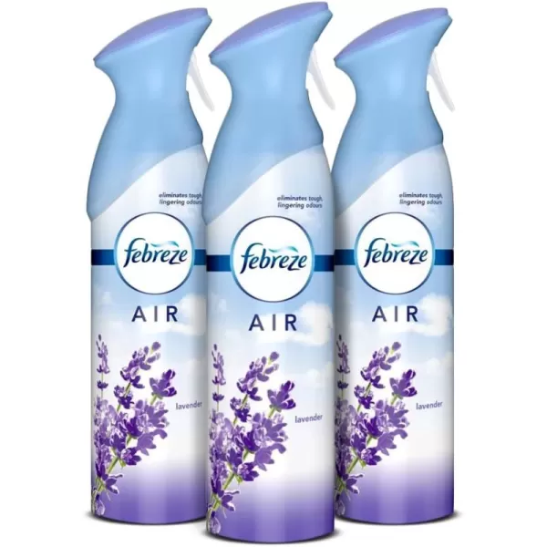 Febreze Air Freshener and Odor Eliminator Spray, Linen &amp; Sky and Hawaiian Aloha Scents, 8.8oz )