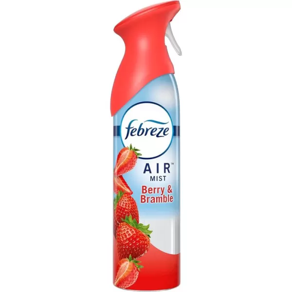 Febreze Air Mist Odor-Fighting Air Freshener Mixed Scent, Southern Lilac Mornings, Georgia Peach Orchard, Sweet Watermelon Vine, 8.8 oz. Aerosol Can, Pack of 3