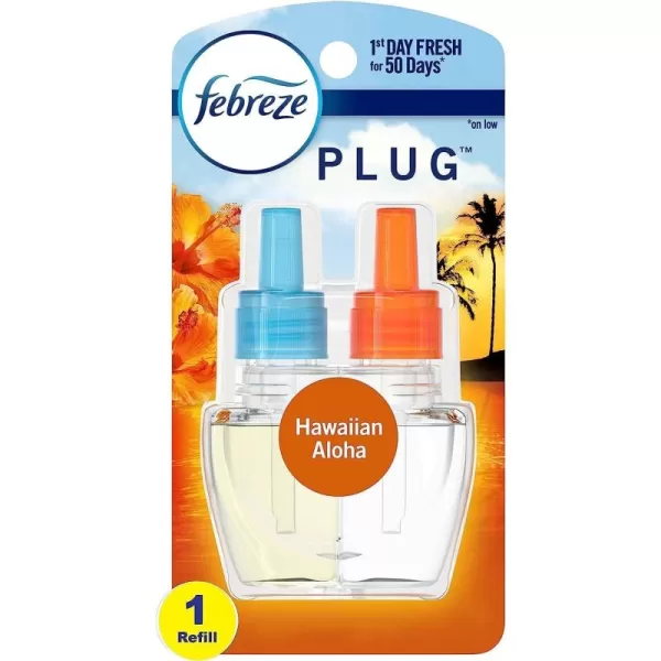 Febreze Odor-Fighting Fade Defy PLUG Air Freshener, Downy April Fresh, Gain Original, Linen &amp; Sky,  .87 fl. oz. Oil Refills
