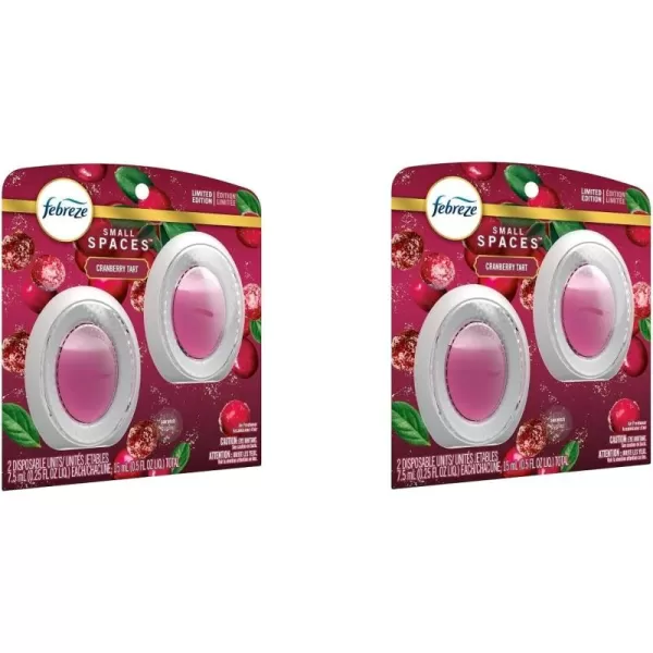 Febreze Small Spaces Air Freshener, Wild Berries, Odor Fighter for Strong Odors )