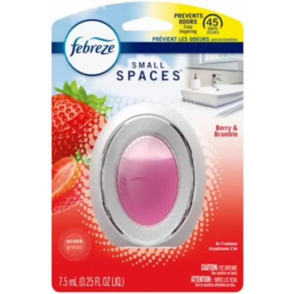 Febreze Small Spaces Air Freshener, Wild Berries, Odor Fighter for Strong Odors )