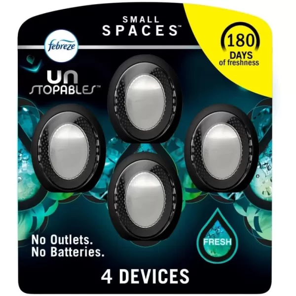 Febreze Small Spaces Fresh, .25 fl. oz., Pack of 3)