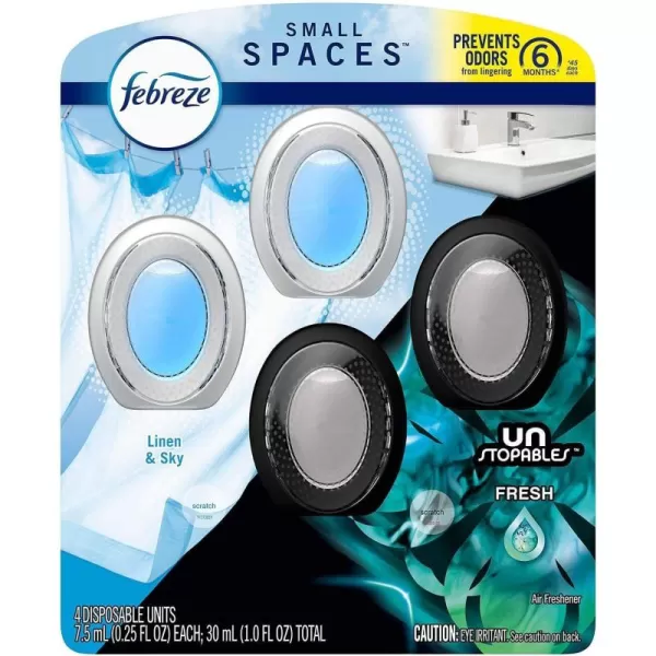 Febreze Small Spaces, Paradise, .25 fl. oz., Pack of 3