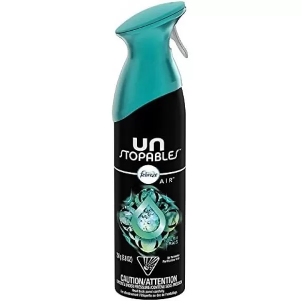 Febreze Unstopables Air Effects Odor-Fighting Air Freshener Paradise, 8.8 oz. Aerosol Can, Pack of 3)