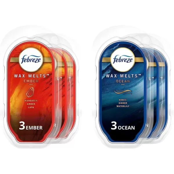 Febreze Wax Melts Fresh Baked Vanilla 6 count )
