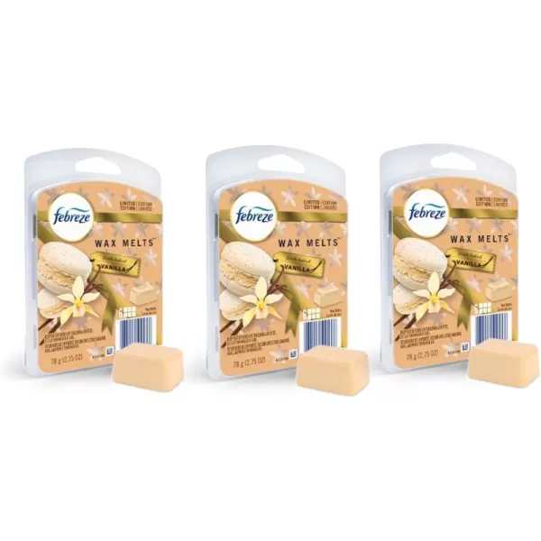 Febreze Wax Melts Fresh Baked Vanilla 6 count )