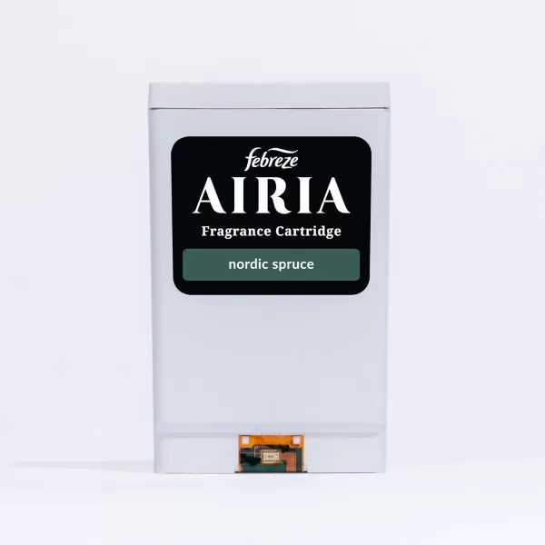 AIRIA by Febreze, Citron Crème Fragrance Cartridge, Refill Only, Zesty Citrus and Creamy Vanilla, 1.0 FL Oz)